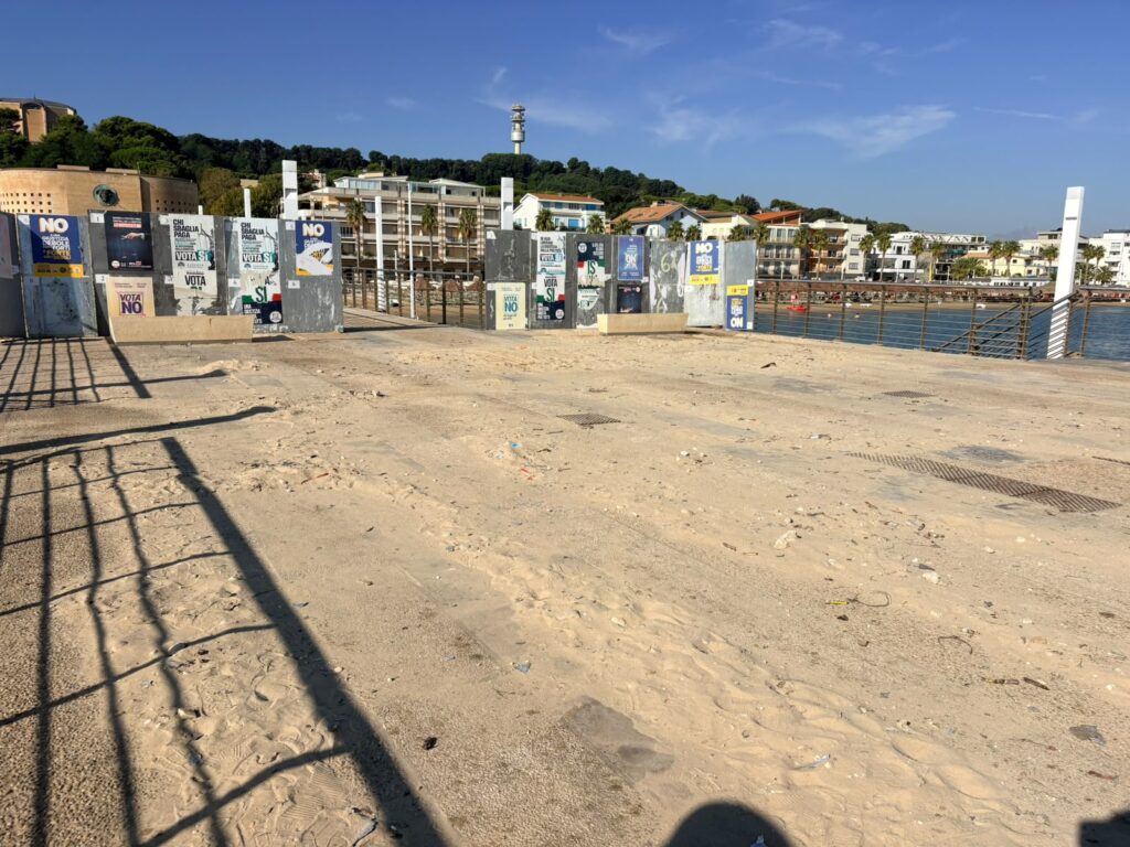 IL PONTILE DOPO I FUOCHI DI SAN FRANCO