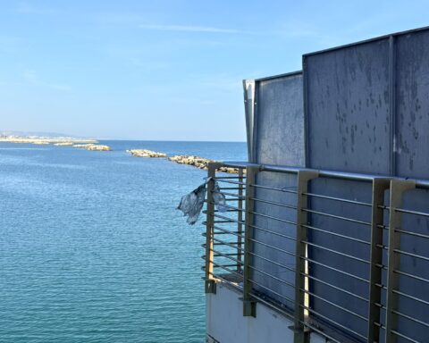 alluminio sul pontile
