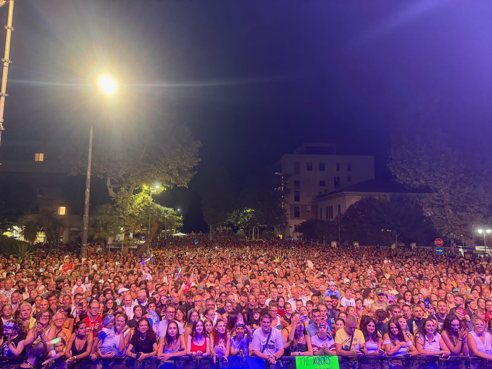 Il concerto dei The Colors a Francavilla al Mare