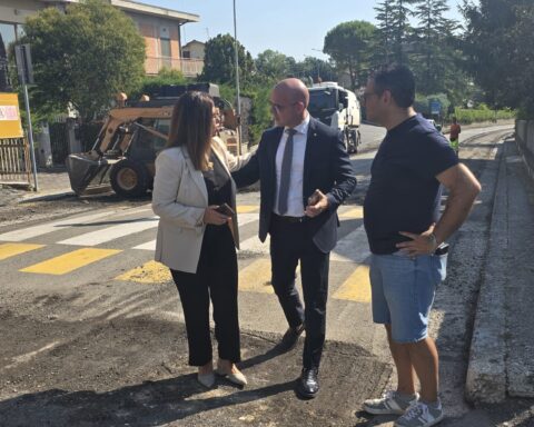 Partiti i lavori del Nucleo 1 da Torano nuovo