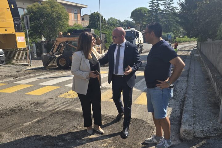Partiti i lavori del Nucleo 1 da Torano nuovo