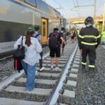 Treno investe mucche e deraglia vicino Roma, nessun ferito