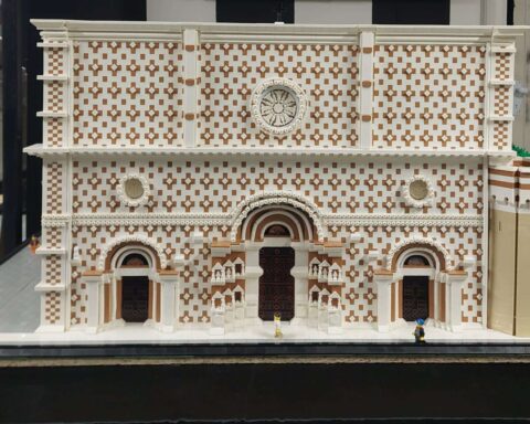 Basilica di Collemaggio in Lego